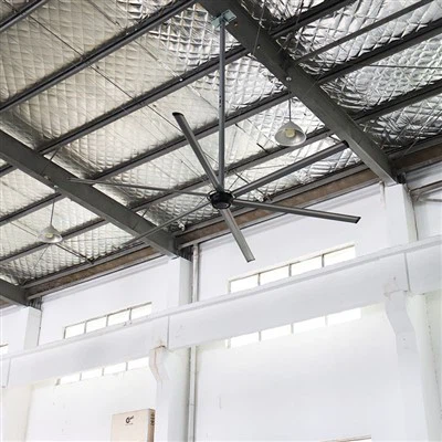 HVLS PMSM fanatik plafon anpenpan komèsyal yo